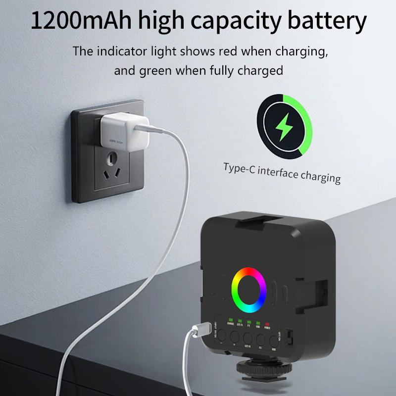 Luz LED RGB portátil W70RGB, l - Photography Videos Free reseña y precio